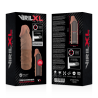 Virilxl - Extension De Pénis Marron En Silicone Liquide V5
